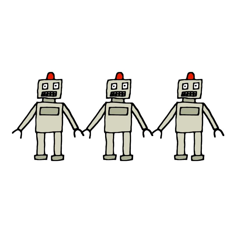 Roboter, Comicfiguren