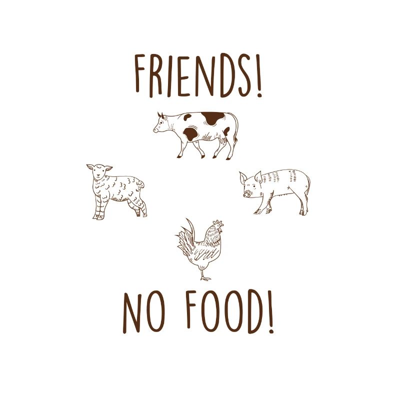 Vegetarier - Tierschutz - Fleischlos