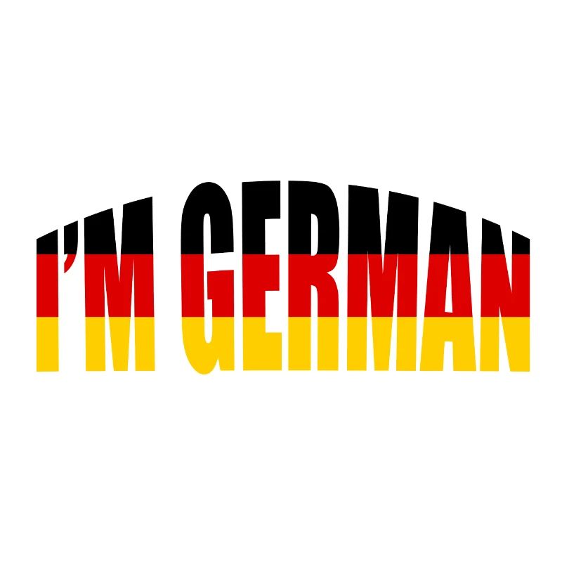 A German Tee For Germans Saying"I'm Not Angry I'm