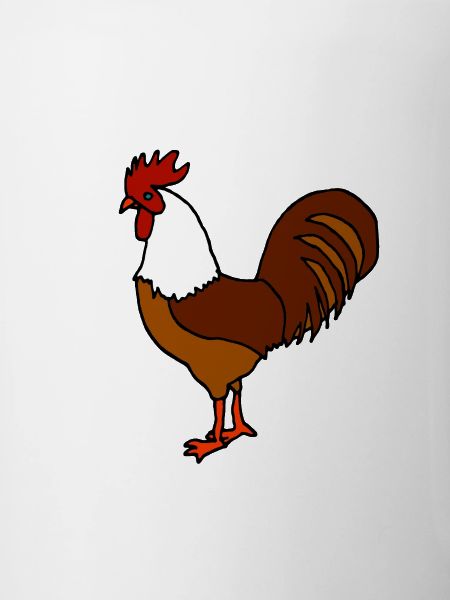 Rooster cartoon