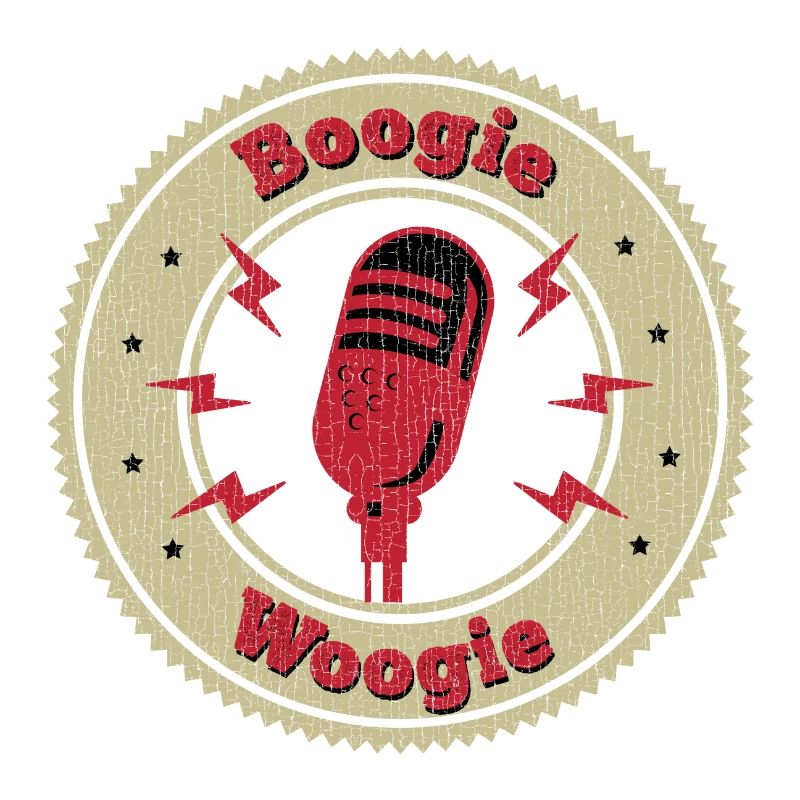 Boogie Woogie vintage microphone gift