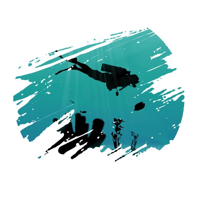 Divers dive