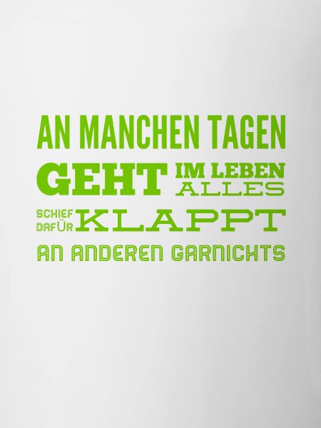 Pech im Leben