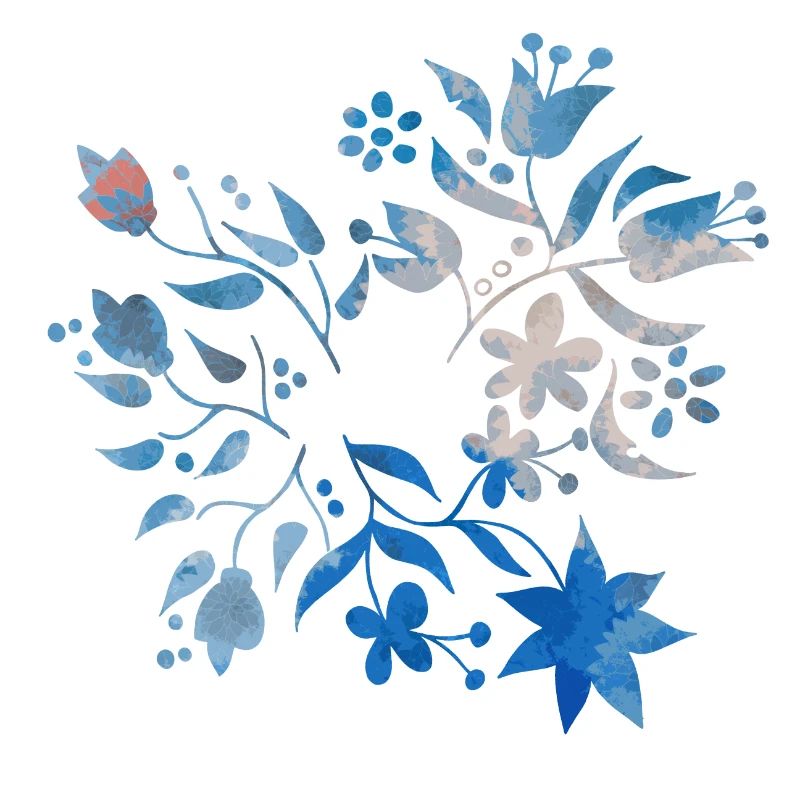 Fleurs et feuilles