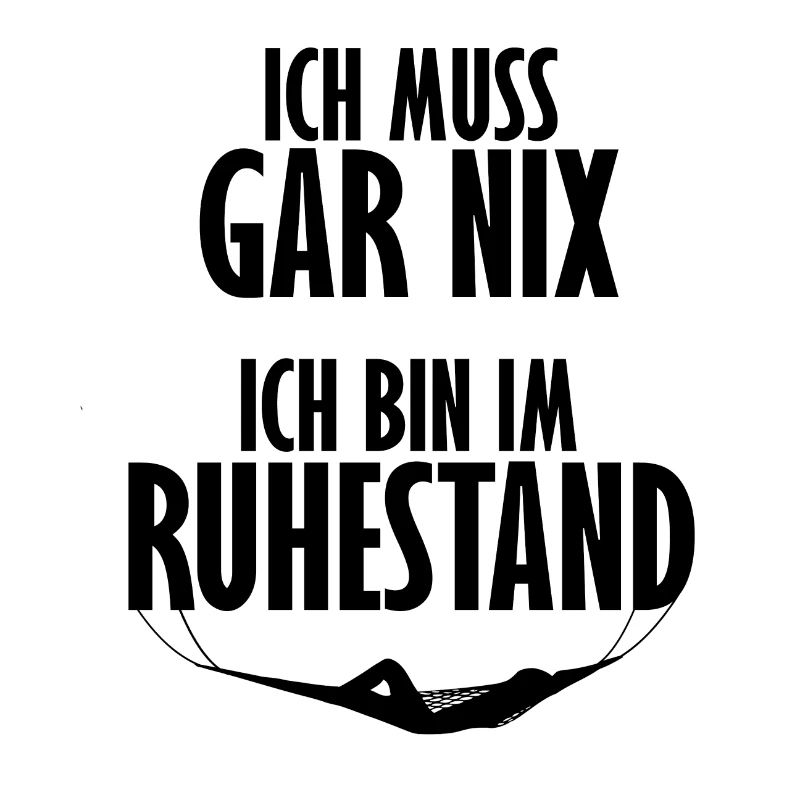 Ich bin im Ruhestand