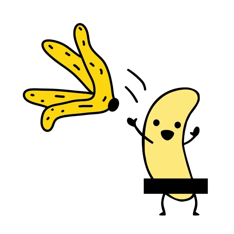 Nackte Banane Striptease