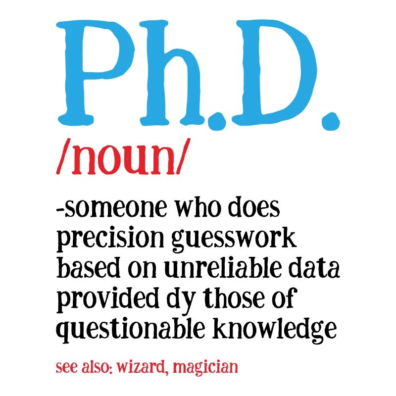 Phd Doktor Titel Degree Spruch