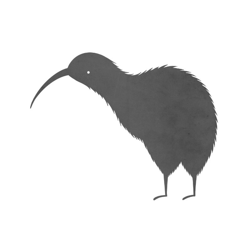 Süßer neuseeländischer Kiwi Vogel
