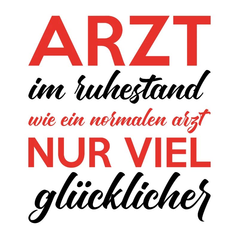 Arzt im ruhestand ist ein glücklicher
