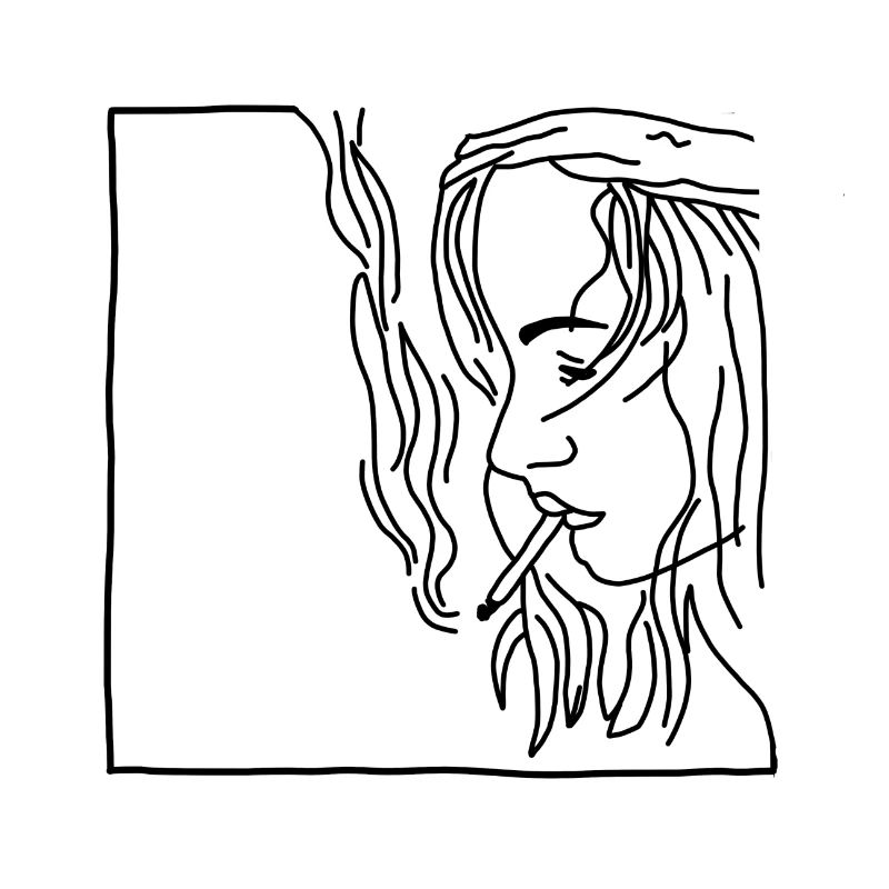 Smoke cigarette