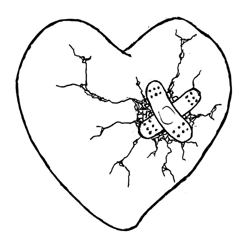 Broken heart healed