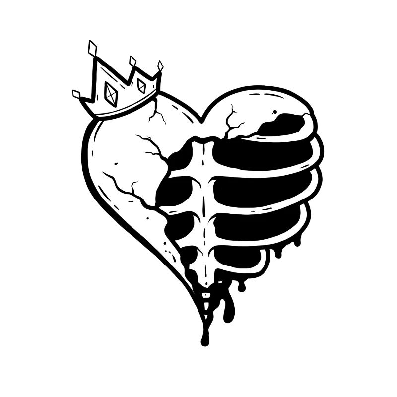 Flash tattoo heart