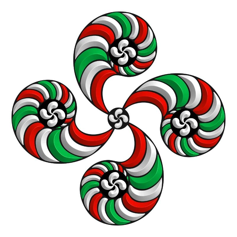 Lauburu Basque cross