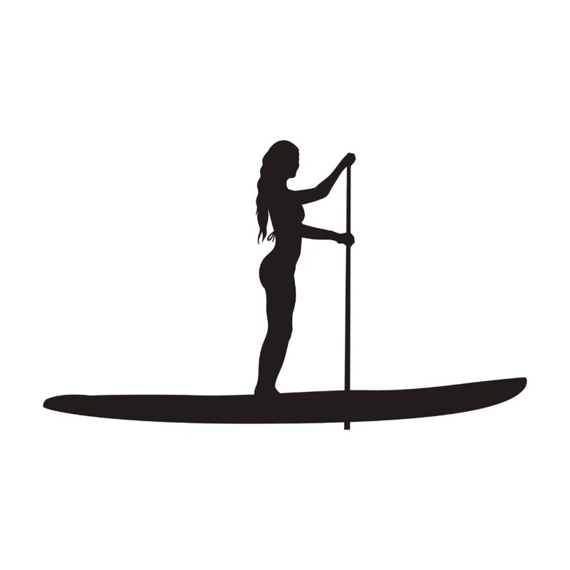Femme Stand Up Paddle Paddle Paddle