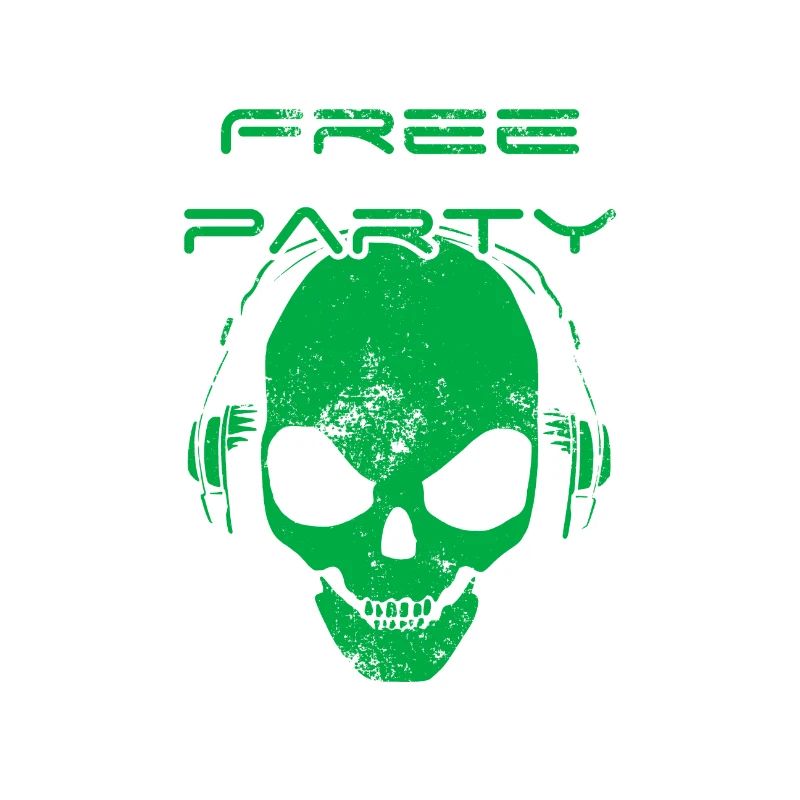 Free party - skull sound system