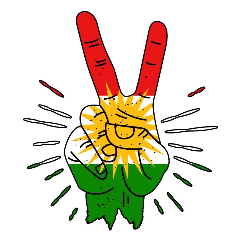 Kurdistan Peace Finger