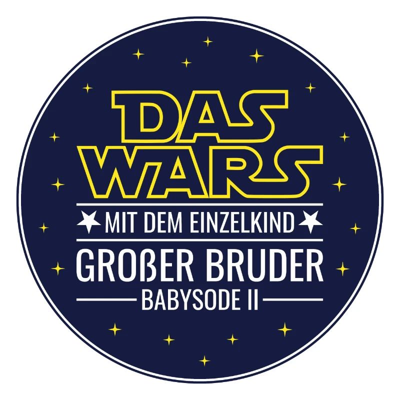 Das wars Einzelkind Babysode 2 Großer Bruder 2026