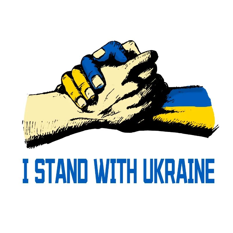 Ich stehe an der Seite der Ukraine