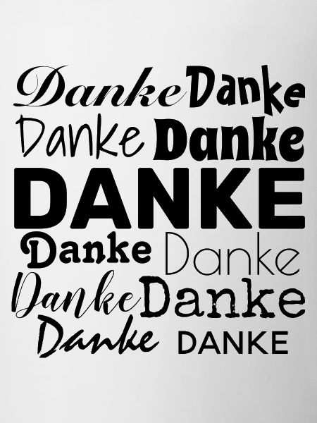 DANKE - DANKESCHÖN - DANKBARKEIT - DANKBAR