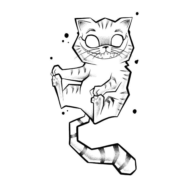 Chat Alice sketch art