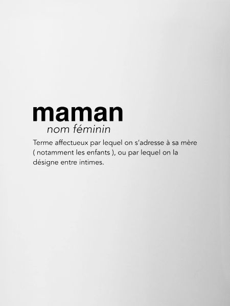 Maman définition