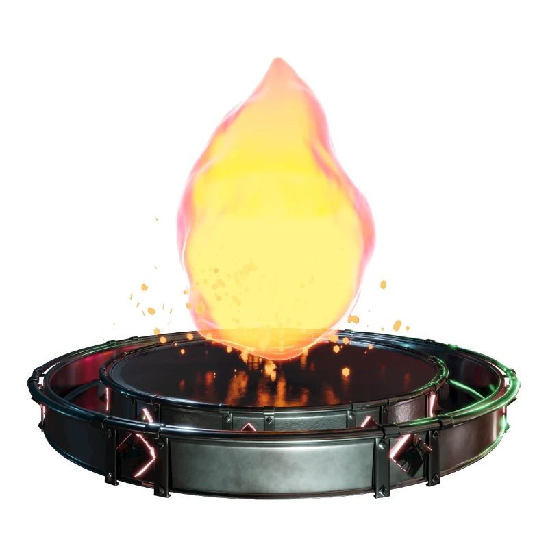 Growing Fire in Sci-Fi Plataform