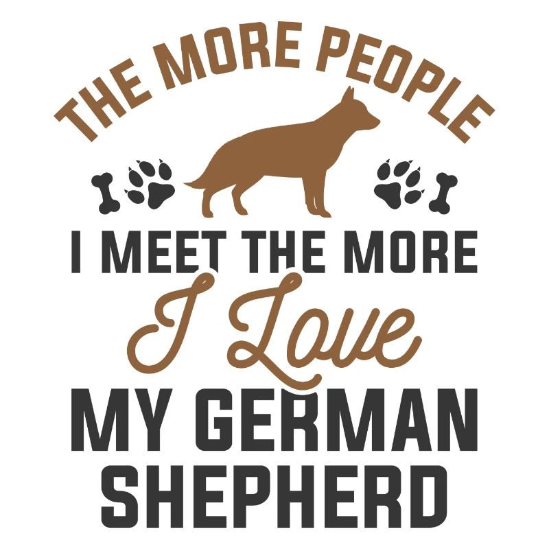 Ich liebe meinen Deutschen Schäferhund