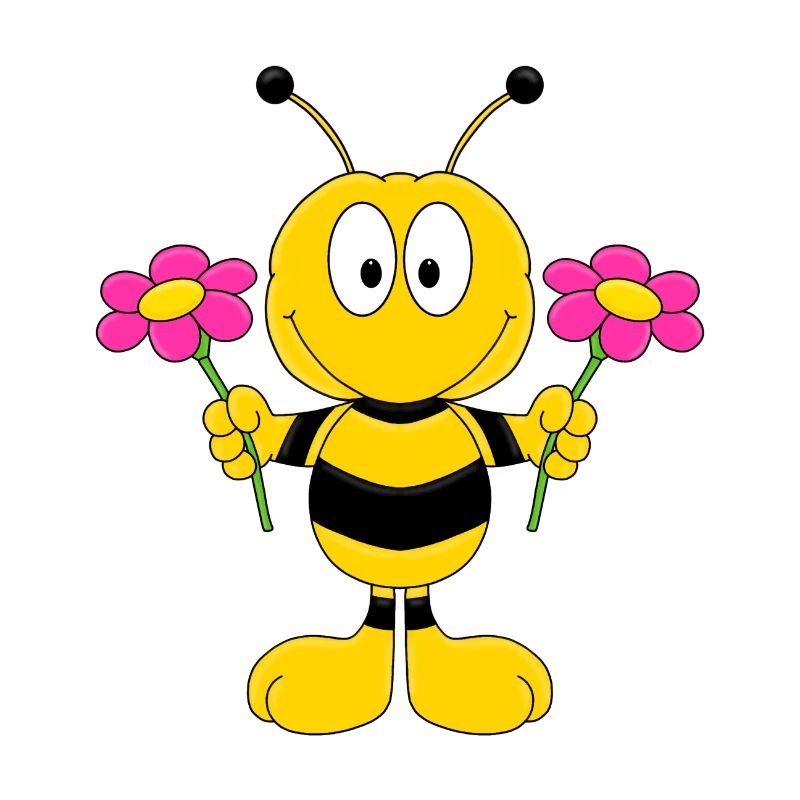 BIENE - BLUMEN - BIENCHEN MIT BLÜMCHEN