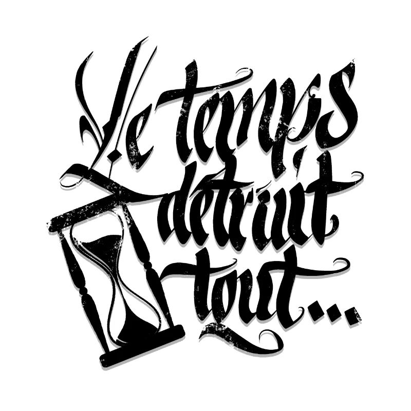 Le temps détruit tout ..