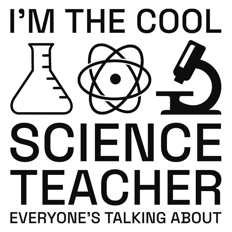 Ich bin der coole Wissenschaftslehrer