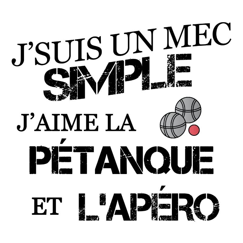 Mec simple humour pétanque