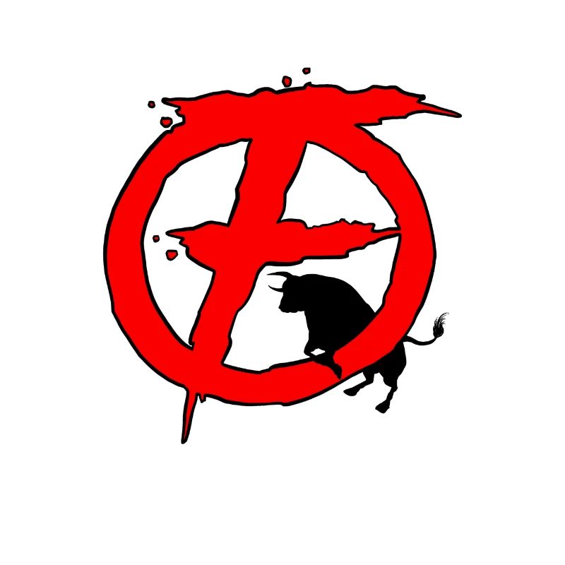 Red and black Féria logo