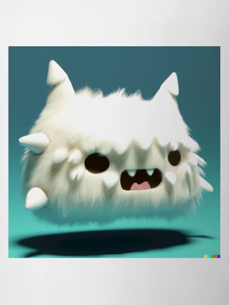 Fluffiges Monster