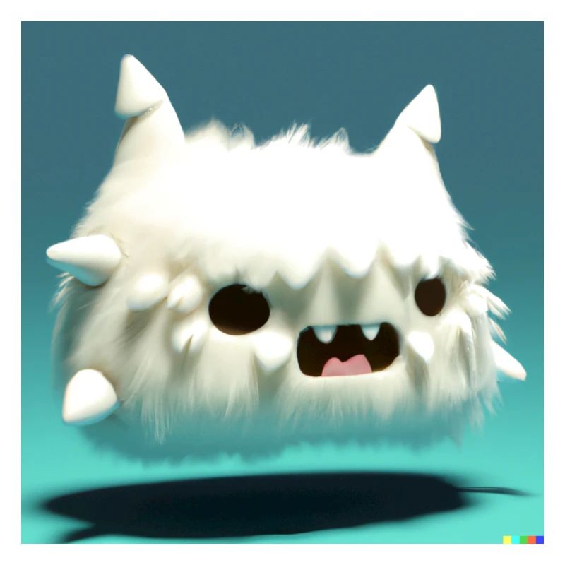 Fluffiges Monster