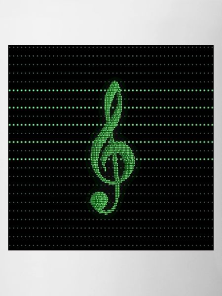 Clef de sol digitale