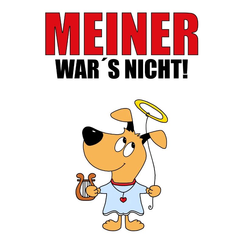 MEINER WAR´S NICHT! - HUND - ENGEL - HUNDE - TIER