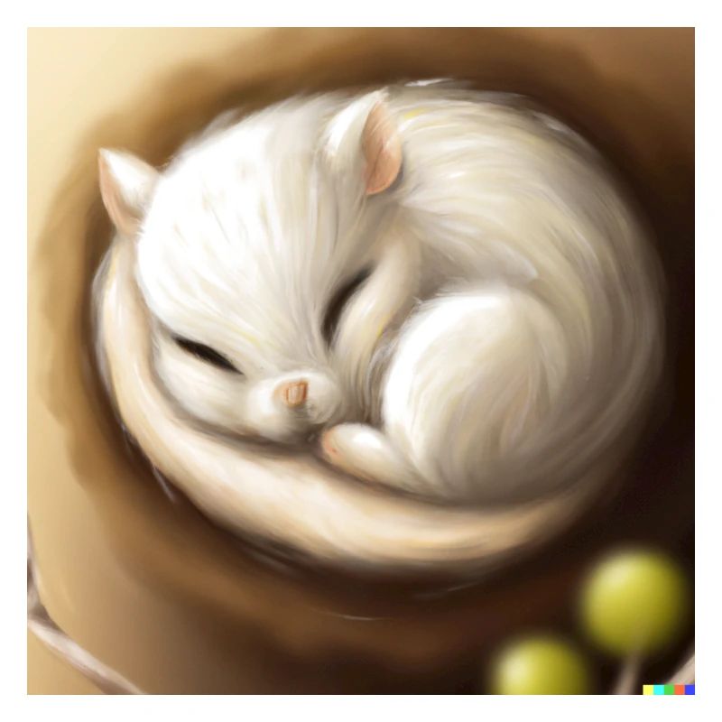 Fluffiges Tierchen