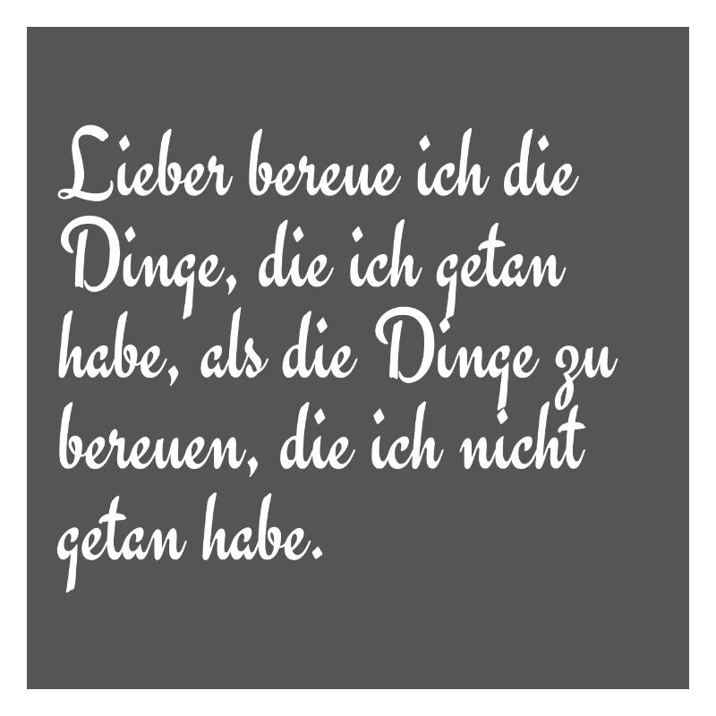 Bereuen Motivation