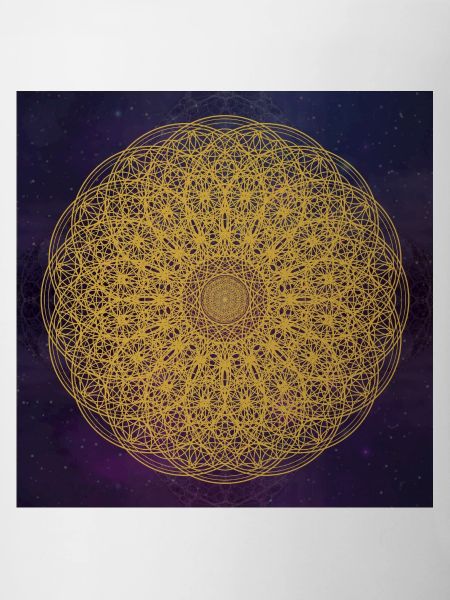Flower of Life Mandala - Universe