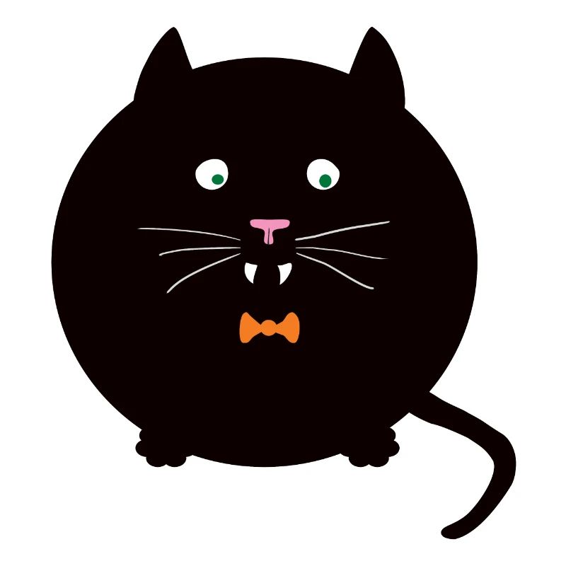 Chonky Halloween Katze