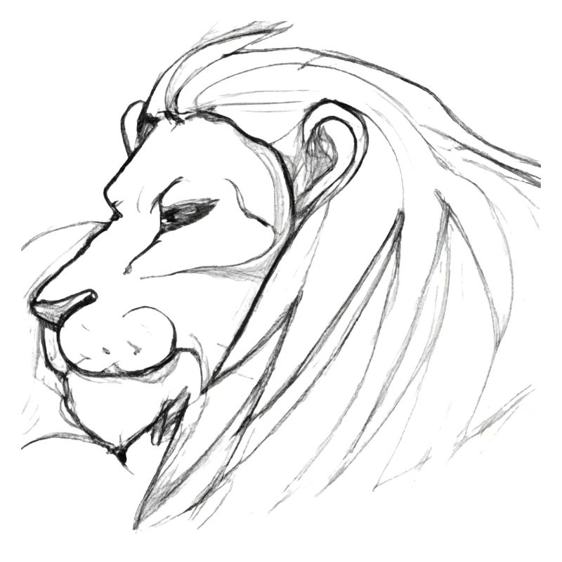 Dessin du lion