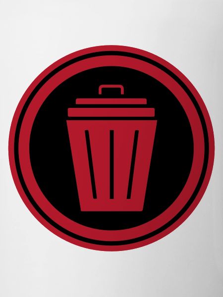 Garbage can icon