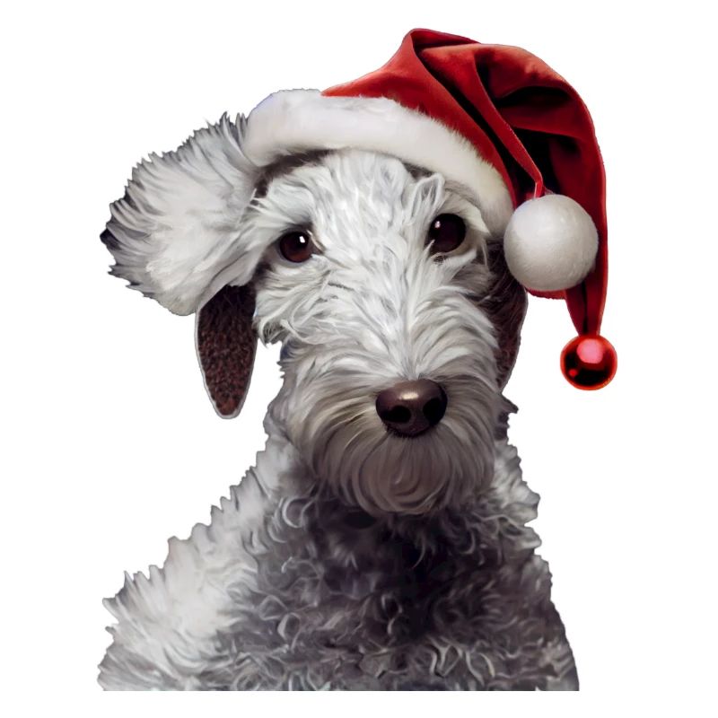 Bedlington Terrier Christmas