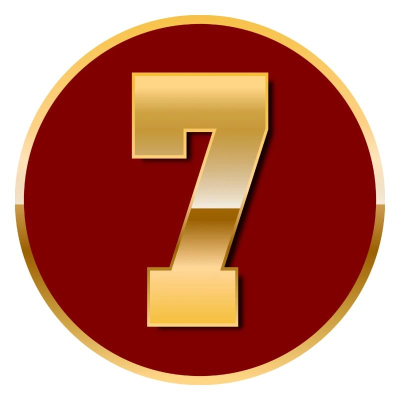 Gold number 7