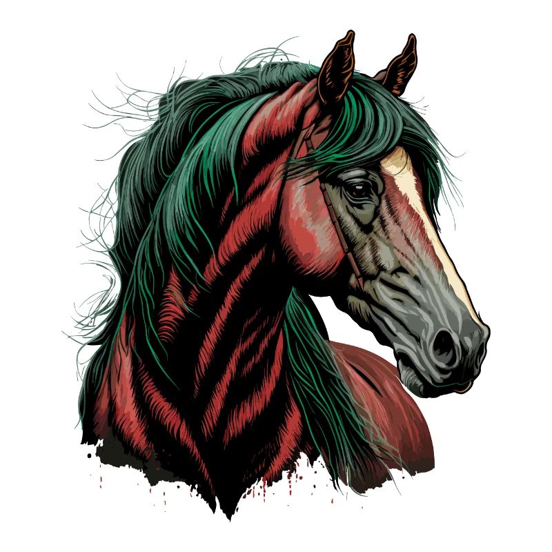 Visage de cheval