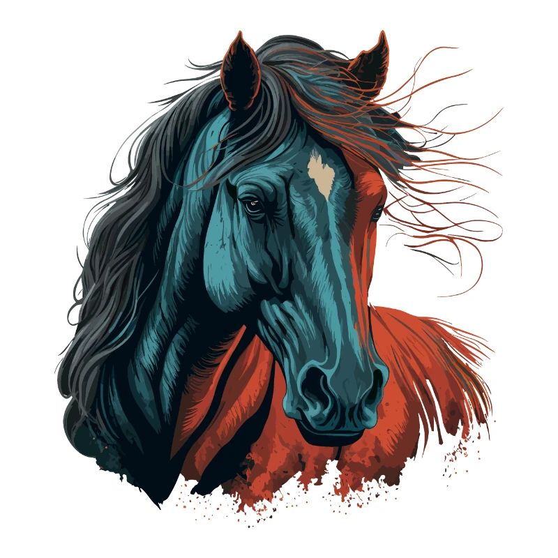 Illustration de cheval