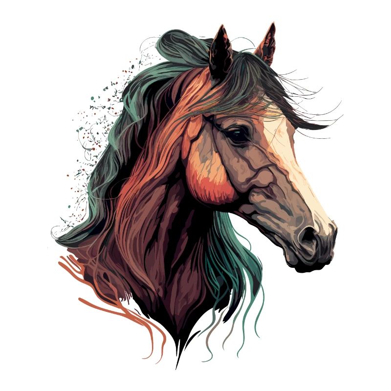 Dessin de chevaux