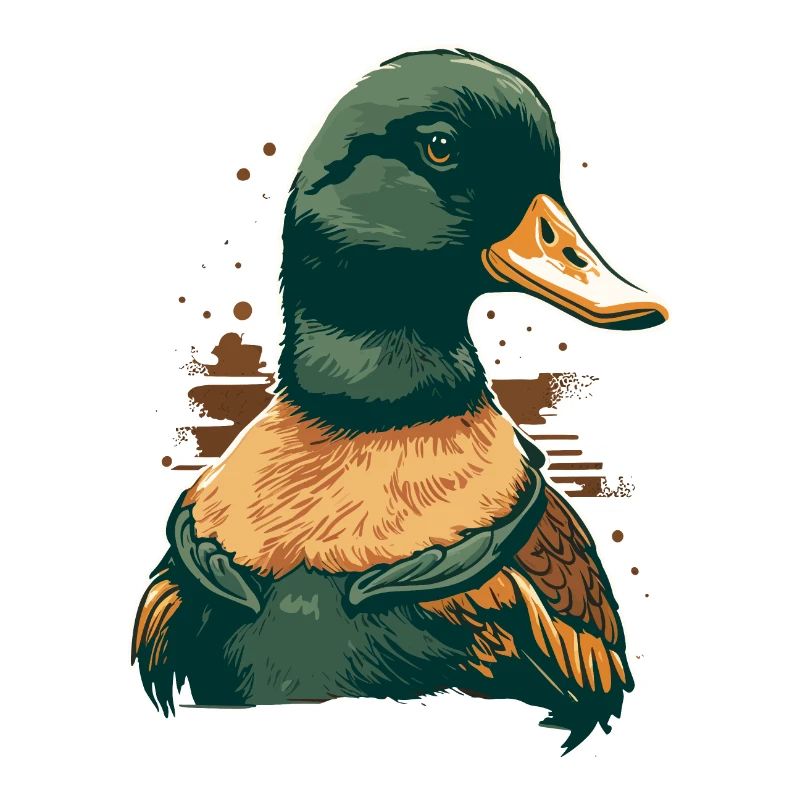 Canard de dessin animé