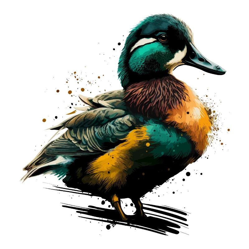 Colored Duck