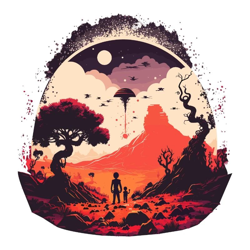 its out there